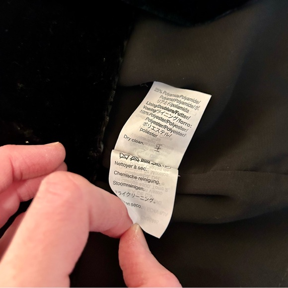 J. Crew Women’s Black Velvet Matching Set Size 4 - Picture 14 of 16